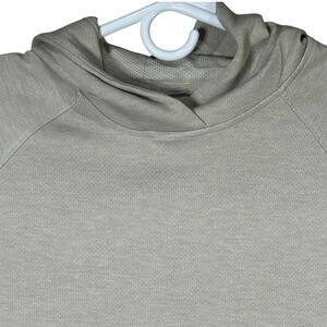 All In Motion Men Mesh Spacer Hoodie Light Beige Athletic Performance Size L NWT